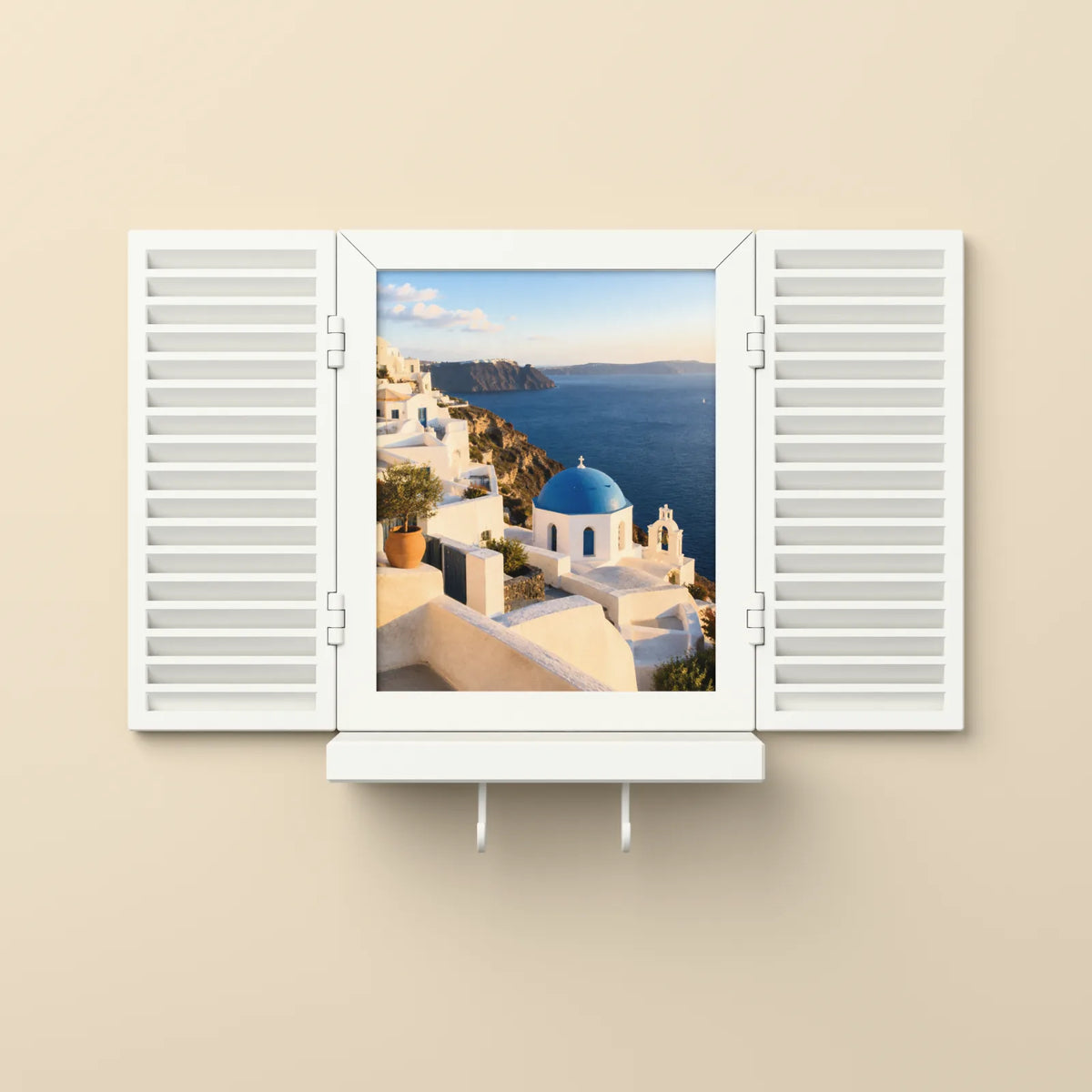 framylo window frame, all White