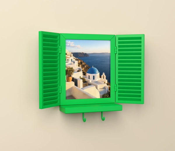framylo window frame, all Green